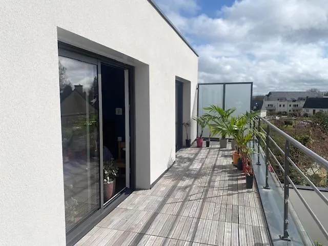 Appartement Terrasse Ker Heol - Proche Centre Vannes 0*,